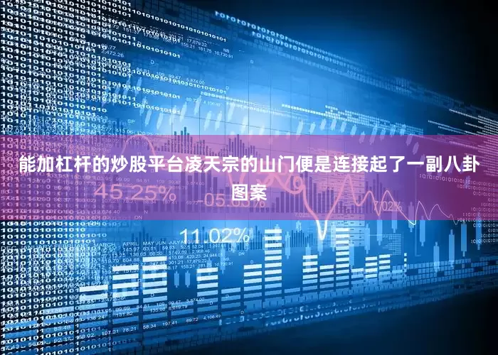 能加杠杆的炒股平台凌天宗的山门便是连接起了一副八卦图案